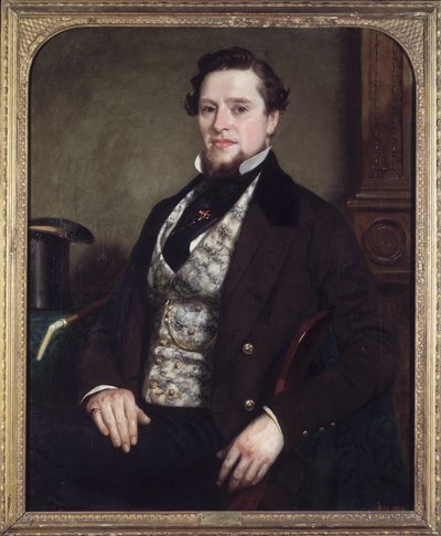 Portrait of a Gentleman by Seymour Joseph Guy